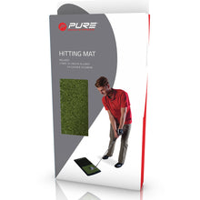 Load image into Gallery viewer, Pure2Improve golf hitting mat 60cm x 31cm