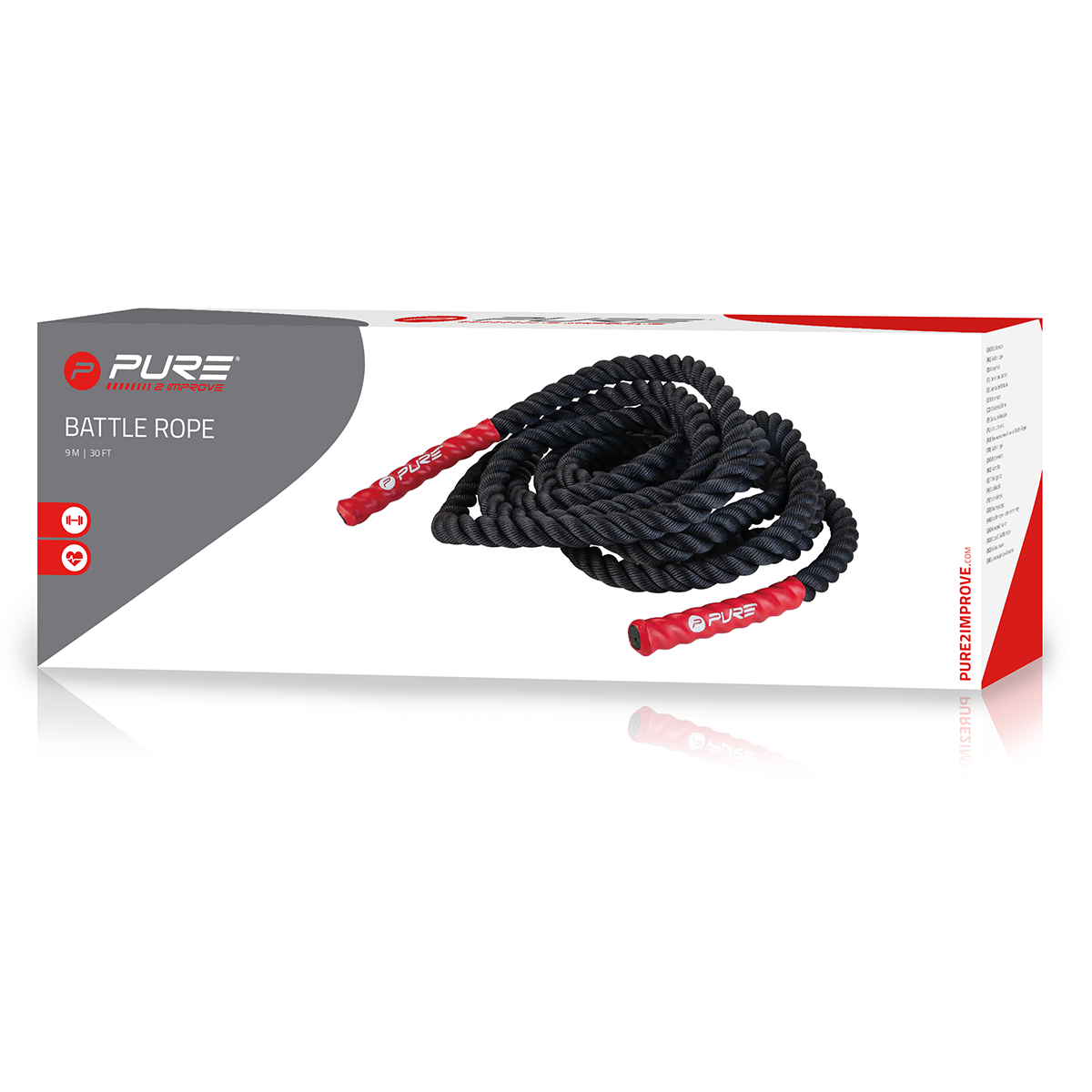 Pure2Improve Full Body Workout Battle Rope